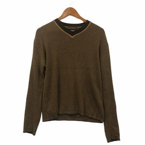 Club Monaco Vintage V-Neck Knit Sweater Medium